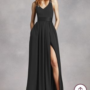 Long black dress